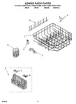 Diagram for 10 - Lower Rack Parts