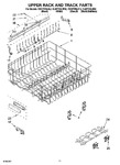 Diagram for 09 - Upper Rack And Track Parts