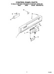 Diagram for 02 - Control Panel Parts