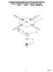 Diagram for 04 - Lower Washarm And Strainer Parts