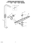 Diagram for 10 - Upper Wash And Rinse Parts