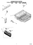 Diagram for 11 - Lower Rack Parts, Optional Parts (not Included)