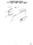 Diagram for 02 - Control Panel Parts