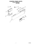 Diagram for 02 - Control Panel Parts