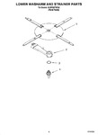 Diagram for 04 - Lower Washarm And Strainer Parts