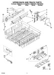 Diagram for 09 - Upper Rack And Track Parts