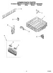 Diagram for 11 - Lower Rack Parts, Optional Parts (not Included)