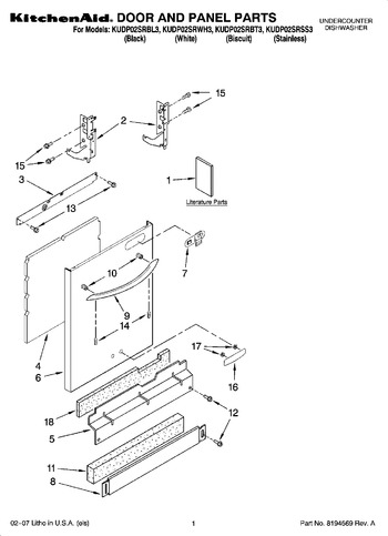 Diagram for KUDP02SRWH3