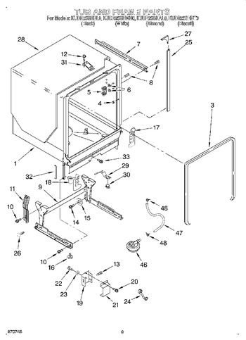 Diagram for KUDR25SHBT0