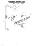 Diagram for 10 - Upper Wash And Rinse Parts