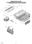 Diagram for 10 - Lower Rack Parts