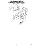 Diagram for 02 - Control Panel Parts