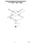 Diagram for 04 - Lower Washarm And Strainer Parts