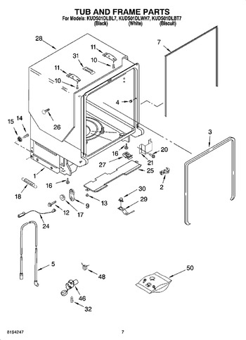 Diagram for KUDS01DLWH7