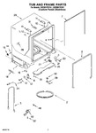 Diagram for 07 - Tub And Frame Parts