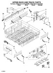 Diagram for 09 - Upper Rack And Track Parts