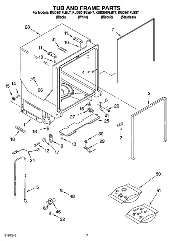 Diagram for KUDS01FLBL7