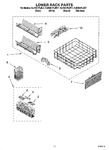 Diagram for 11 - Lower Rack Parts, Optional Parts (not Included)