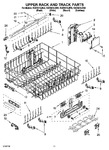 Diagram for 09 - Upper Rack And Track Parts