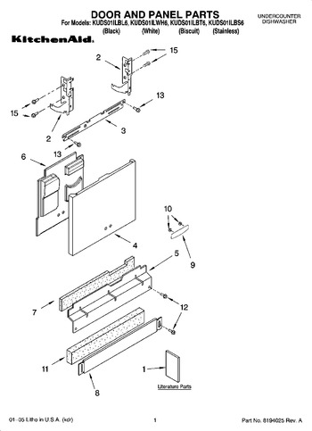 Diagram for KUDS01ILBT6