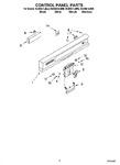 Diagram for 02 - Control Panel Parts