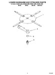 Diagram for 04 - Lower Washarm And Strainer Parts