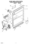 Diagram for 03 - Door And Latch Parts