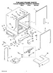 Diagram for 07 - Tub And Frame Parts