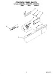 Diagram for 02 - Control Panel Parts