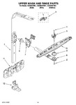 Diagram for 10 - Upper Wash And Rinse Parts