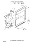 Diagram for 03 - Door And Latch Parts