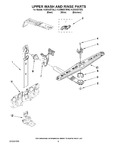 Diagram for 07 - Upper Wash And Rinse Parts