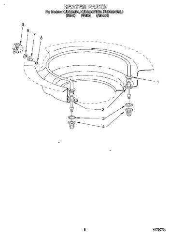 Diagram for KUDS230BWH0