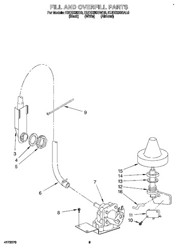 Diagram for KUDS230BWH0