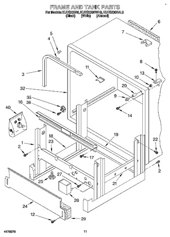 Diagram for KUDS230BWH0