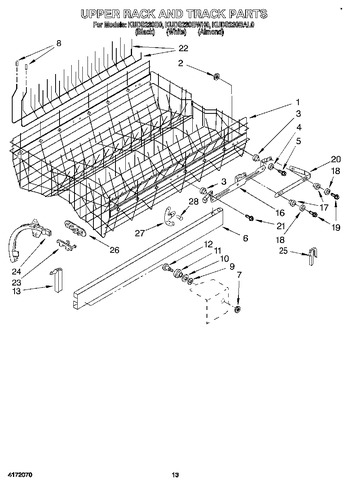 Diagram for KUDS230BWH0