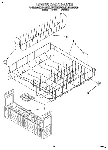 Diagram for KUDS230BWH0