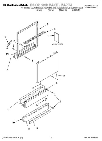 Diagram for KUDS25SHAL1