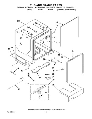 Diagram for KUDS30IVWH2