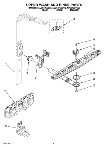 Diagram for KUDS40CVWH0