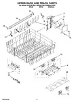 Diagram for 09 - Upper Rack And Track Parts