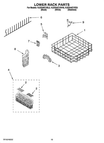 Diagram for KUDS40CVWH0