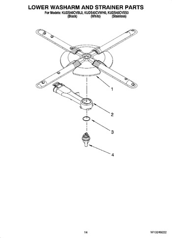 Diagram for KUDS40CVWH0