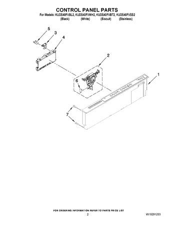 Diagram for KUDS40FVWH2