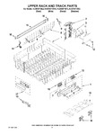 Diagram for 09 - Upper Rack And Track Parts