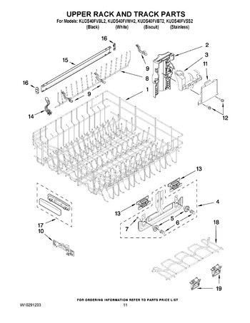 Diagram for KUDS40FVWH2