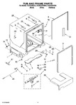 Diagram for 05 - Tub And Frame Parts