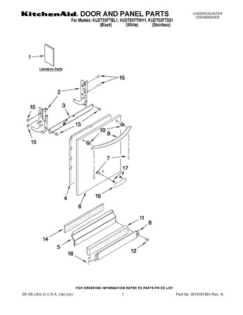 Diagram for KUDT03FTWH1