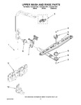 Diagram for 10 - Upper Wash And Rinse Parts