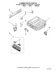 Diagram for 11 - Lower Rack Parts